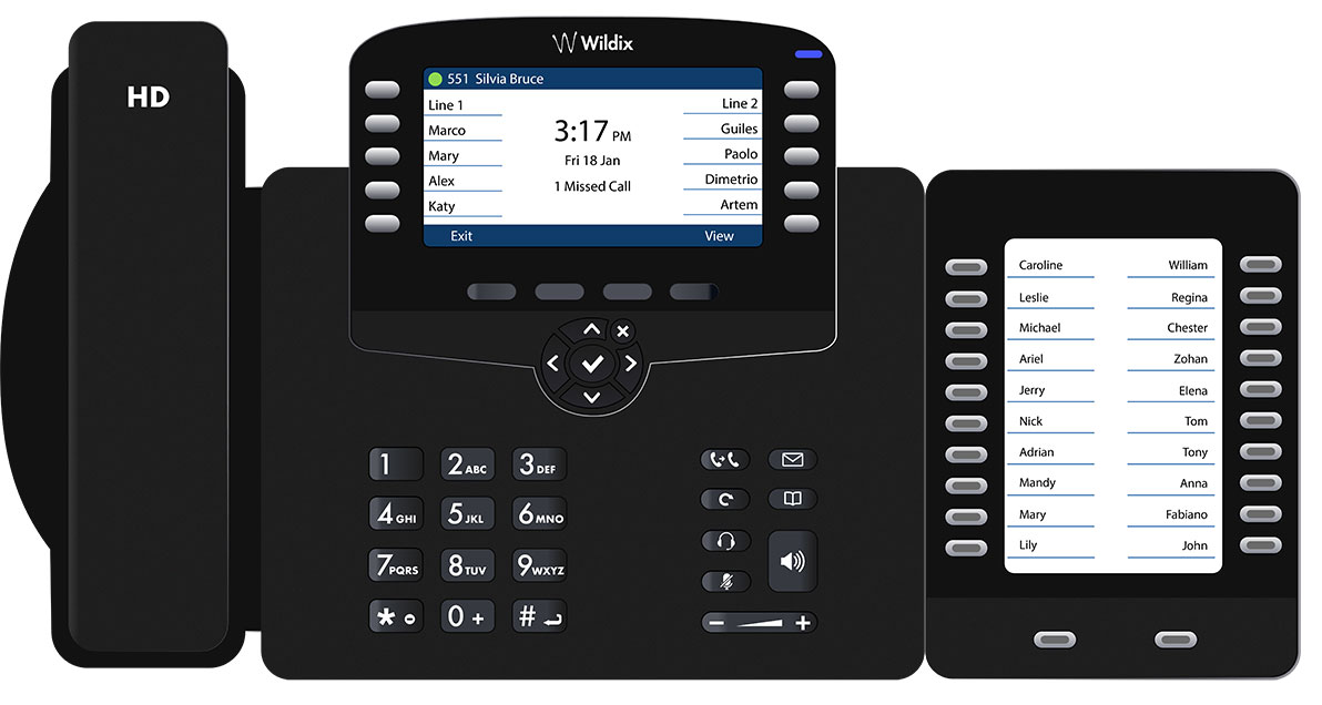 Wildix WelcomeConsole The Wildix Attendant Console