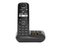 Gigaset A690A - Schnurlostelefon - Anrufbeantworter mit Rufnummernanzeige - ECO DECT\GAP - Schwarz