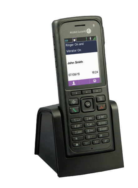 ALE 8262 DECT-Mobilteil mit Akku und Gürtelclip