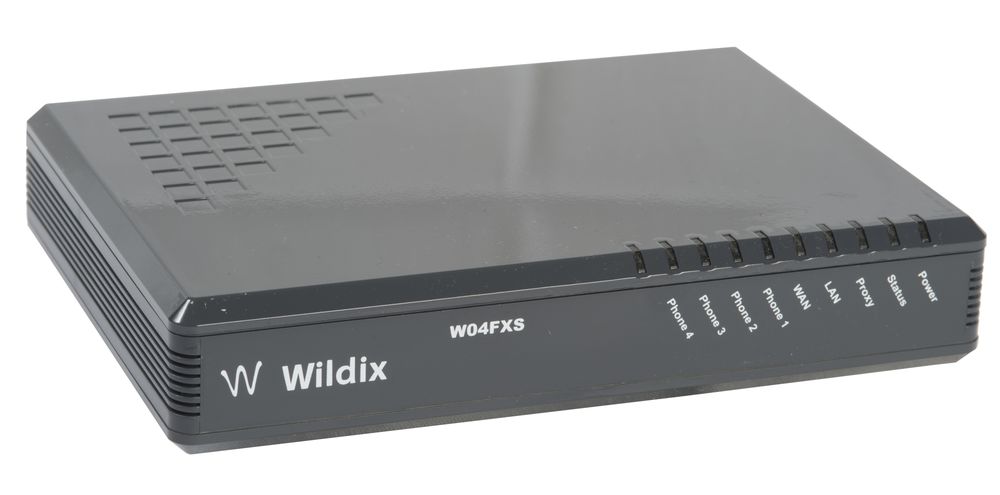 Wildix POE Gateway FXS - 4 BCA ports
