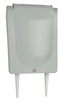 ALE 8368 SIP-DECT MULTICELL OUTDOOR Basisstation externe Antennen - IP-Konnektivität - PoE 802.3af - Europa, Lateinamerika, Asien, USA - Wandmontagesa