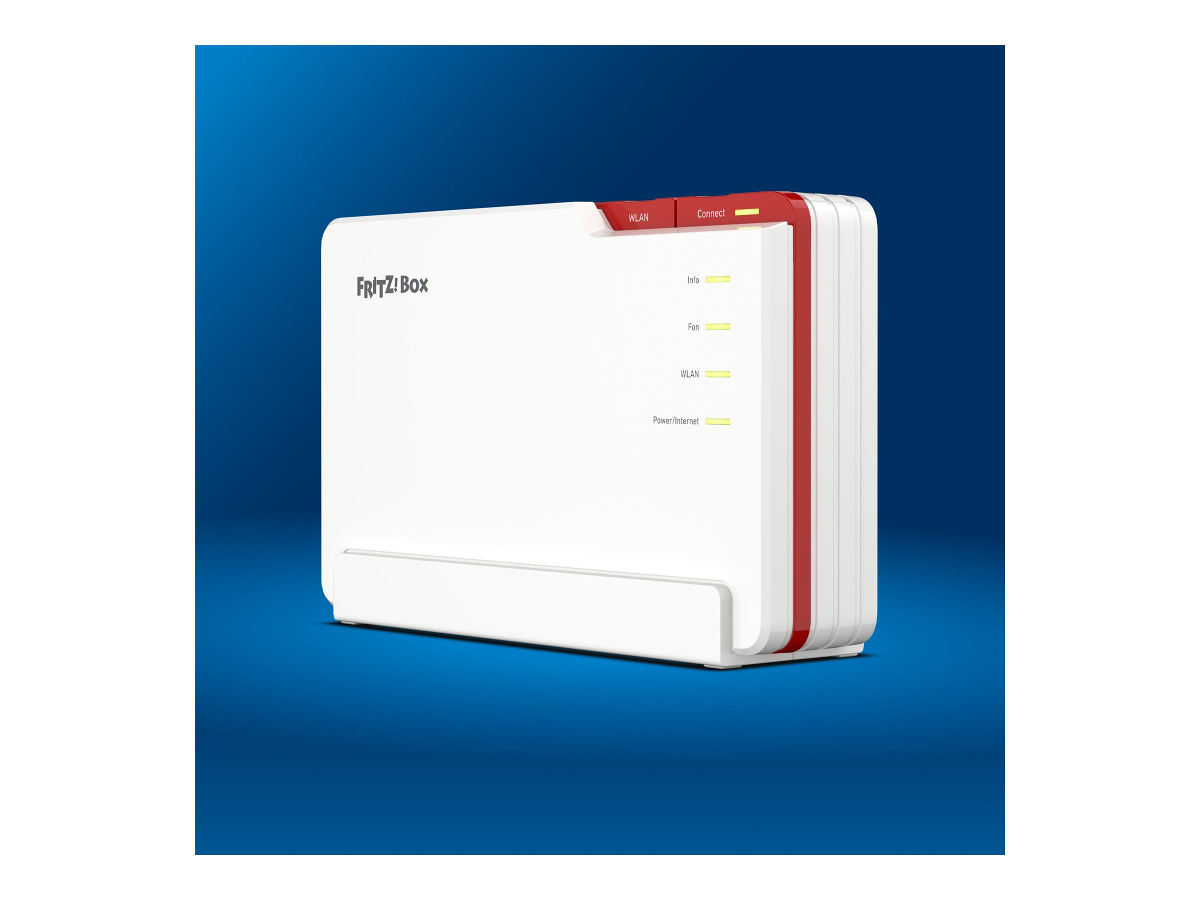 FRITZ! Box 5690 Pro, Wi-Fi 7 (802.11be), Tri-Band (2,4 GHz / 5 GHz / 5 GHz), Ethernet/LAN, Weiß, Tabletop-Router