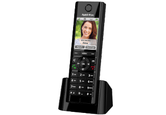 AVM FRITZFON C5, DECT, Schwarz, Tisch/Bank, Digital, 240 x 320 Pixel, Lithium-Ion (Li-Ion)