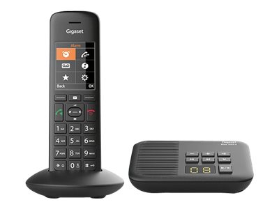 Gigaset C570A - Schnurlostelefon - Anrufbeantworter mit Rufnummernanzeige - DECT\GAP - Schwarz