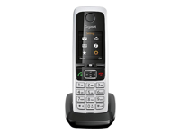 GIGASET C430HX schwarz zus. Mobilteil inkl. LS CAT-iq für Router zB.Speedport W723 W724, HomeBox 2, TP-Link VR200V, TP-LinkVRGIGASET C430H schwarz zusaetzliches Mobilteil inkl. LS mit 200 Adressbucheinträge TFT-Farb-Display Wecker Kalender