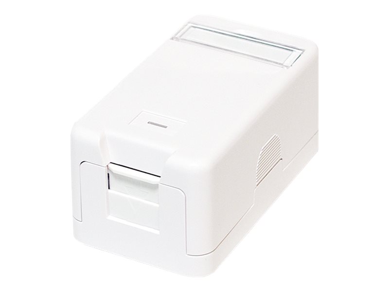 Keystone Aufputzdose 1-Port UTP, weiß [NK4022]