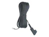 Helos - Telefonkabel - TAE-F (M) bis RJ-11 (M) - 6 m - Schwarz